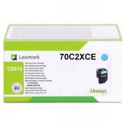 Lexmark 702XC (70C2XCE) Toner cyan