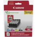 Canon CLI-581 XL (2052 C 006) Tintenpatrone MultiPack  kompatibel mit Pixma TS 8151