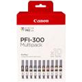 Canon PFI-300 (4192 C 008) Tintenpatrone MultiPack  kompatibel mit imagePROGRAF Pro-300