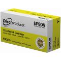 Epson PJIC7(Y) (C 13 S0 20692) Tintenpatrone gelb  kompatibel mit Discproducer PP-100 II