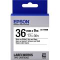 Epson LK-7WBN (C 53 S 657006) DirectLabel-Etiketten  kompatibel mit LabelWorks LW-900 P